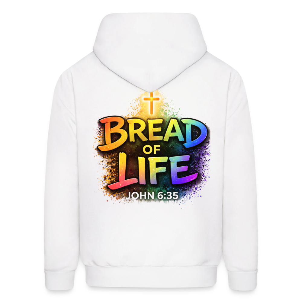 Bread of Life Hoodie - white
