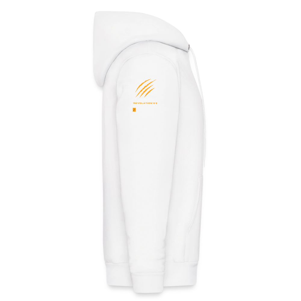 Mens "Tribe of Judah" Hoodie 2 - white