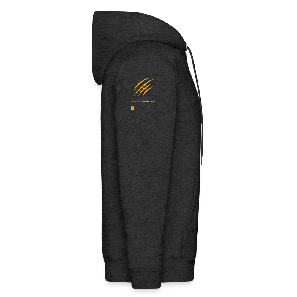 Mens "Tribe of Judah" Hoodie 2 - charcoal grey