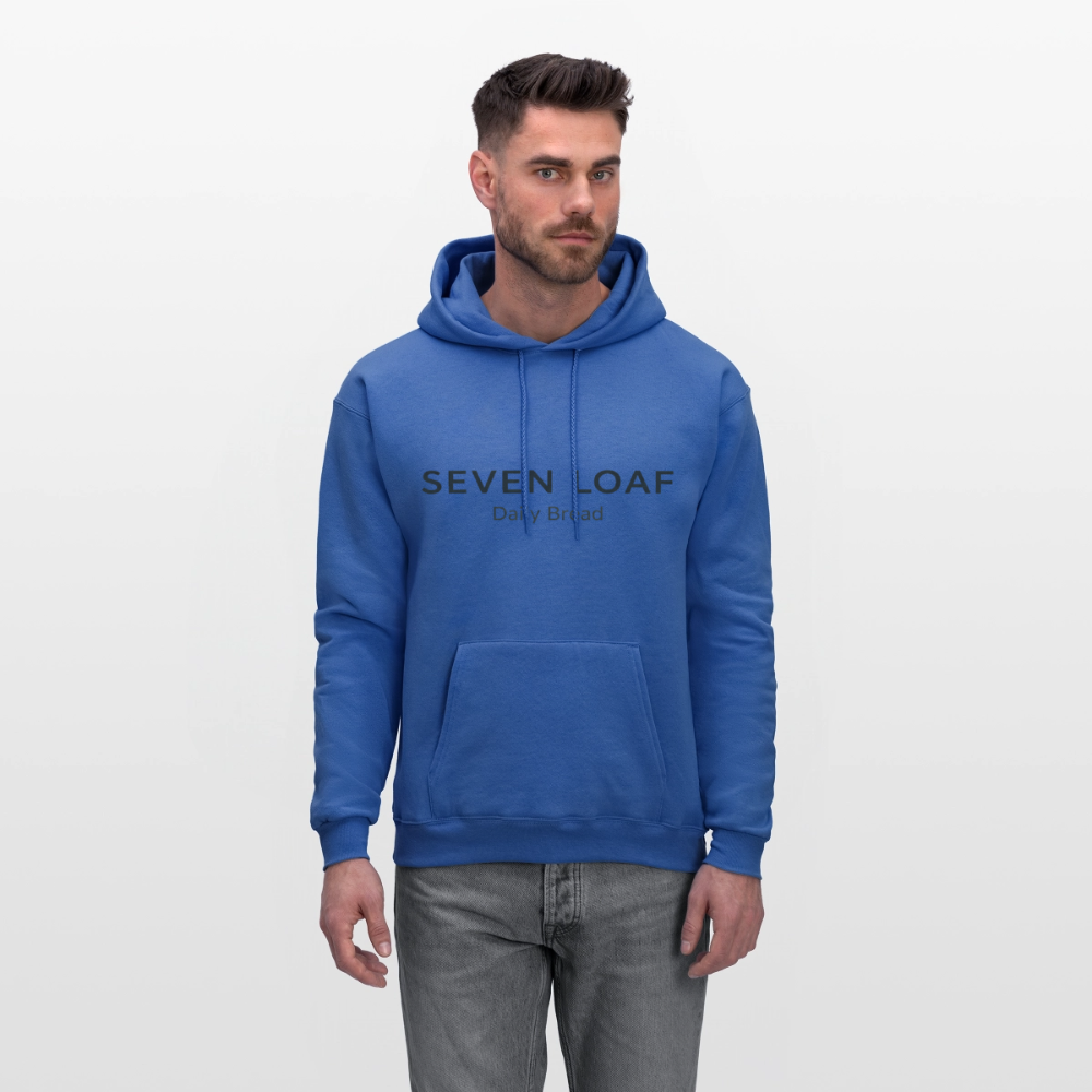 Seven Loaf Clothing Unisex Powerblend Hoodie - royal blue