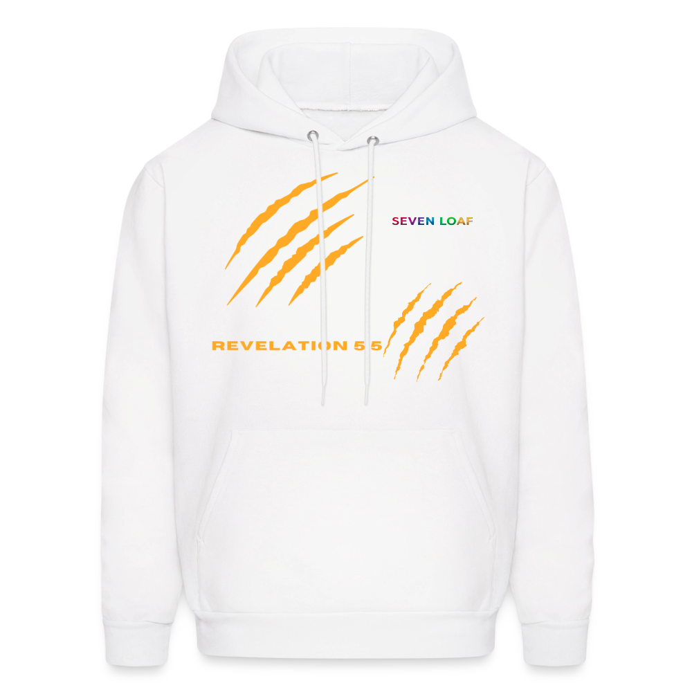 Mens "Tribe of Judah" Hoodie 2 - white