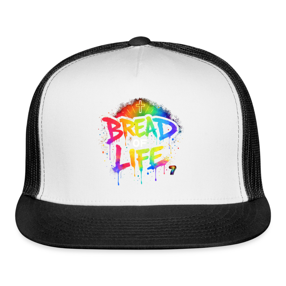 Bread Of Life Trucker Cap - white/black