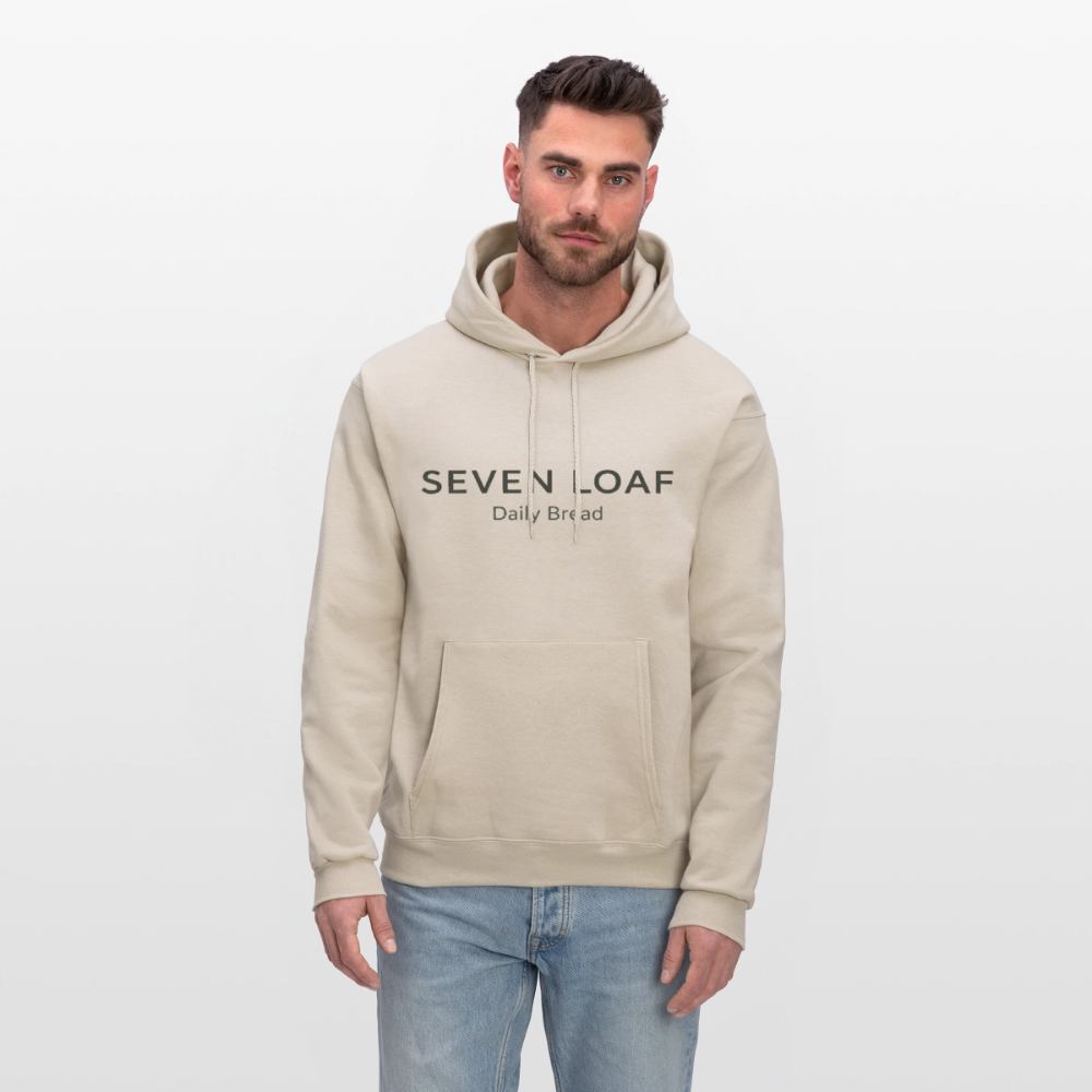 Seven Loaf Clothing Unisex Powerblend Hoodie - Sand