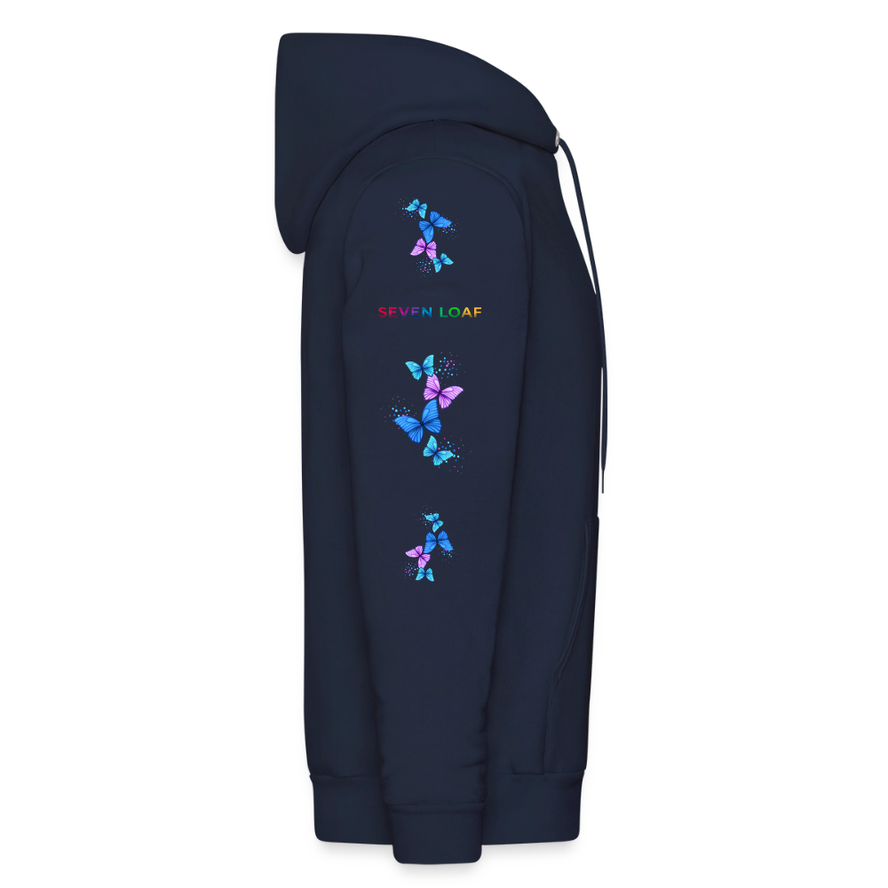 Men's Faith, Hope, and Love Hoodie - navy