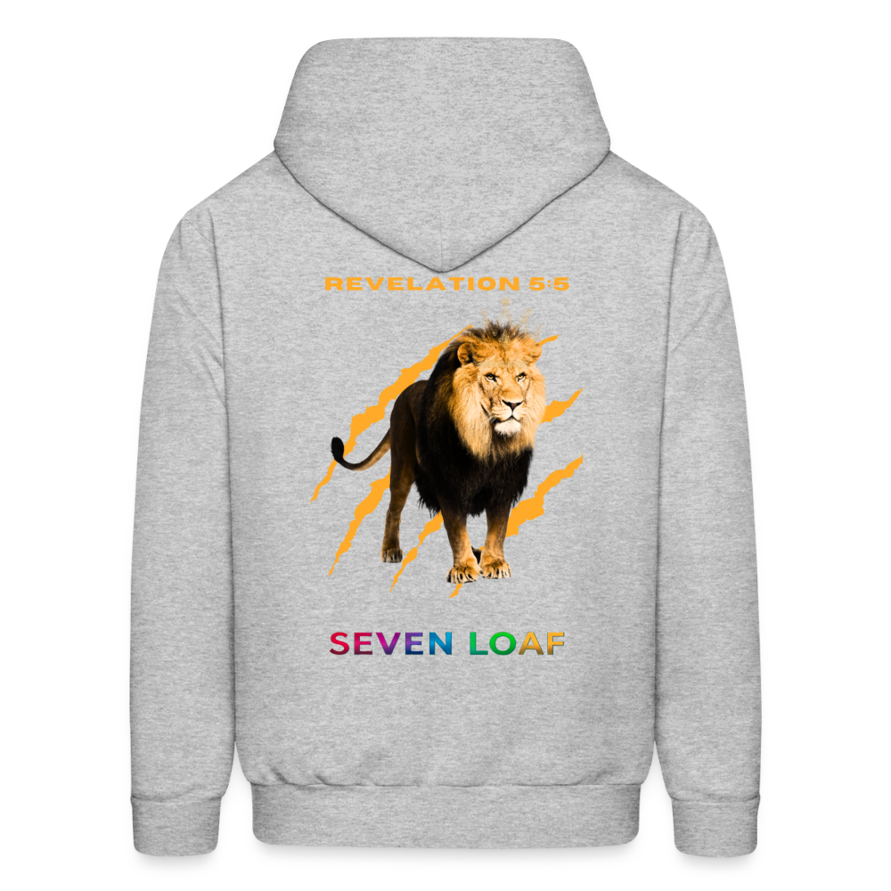 Mens "Tribe of Judah" Hoodie 2 - heather gray