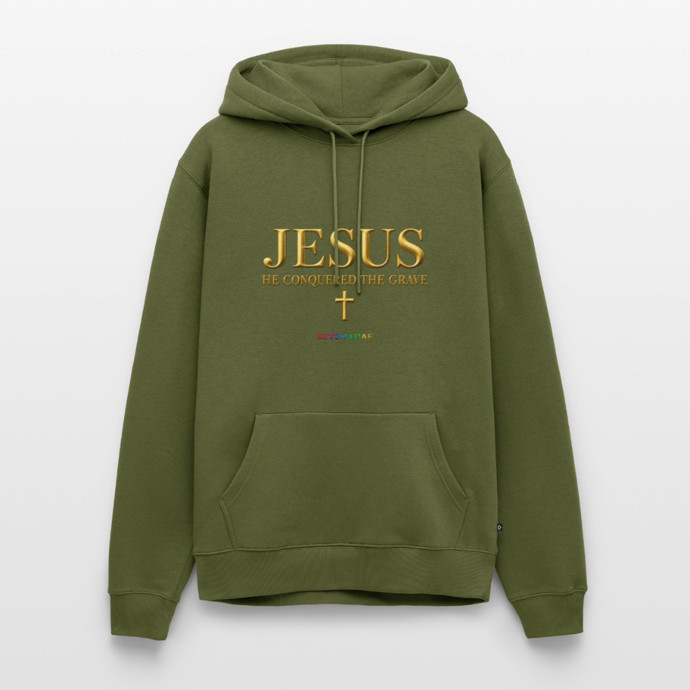 Men’s Premium Hoodie - khaki green 