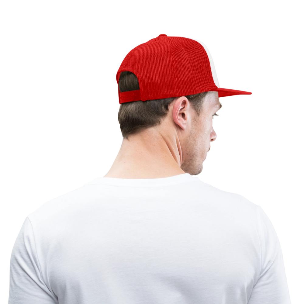 Bread Of Life Trucker Cap - white/red