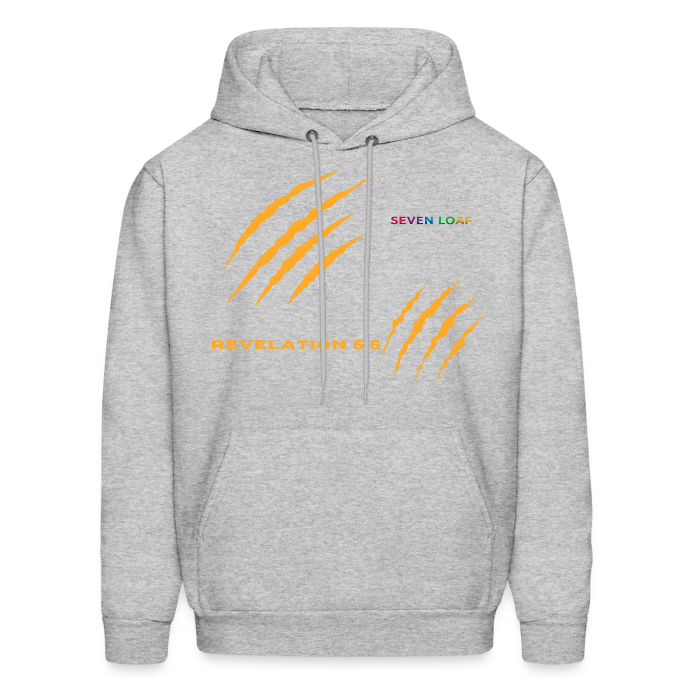 Mens "Tribe of Judah" Hoodie 2 - heather gray