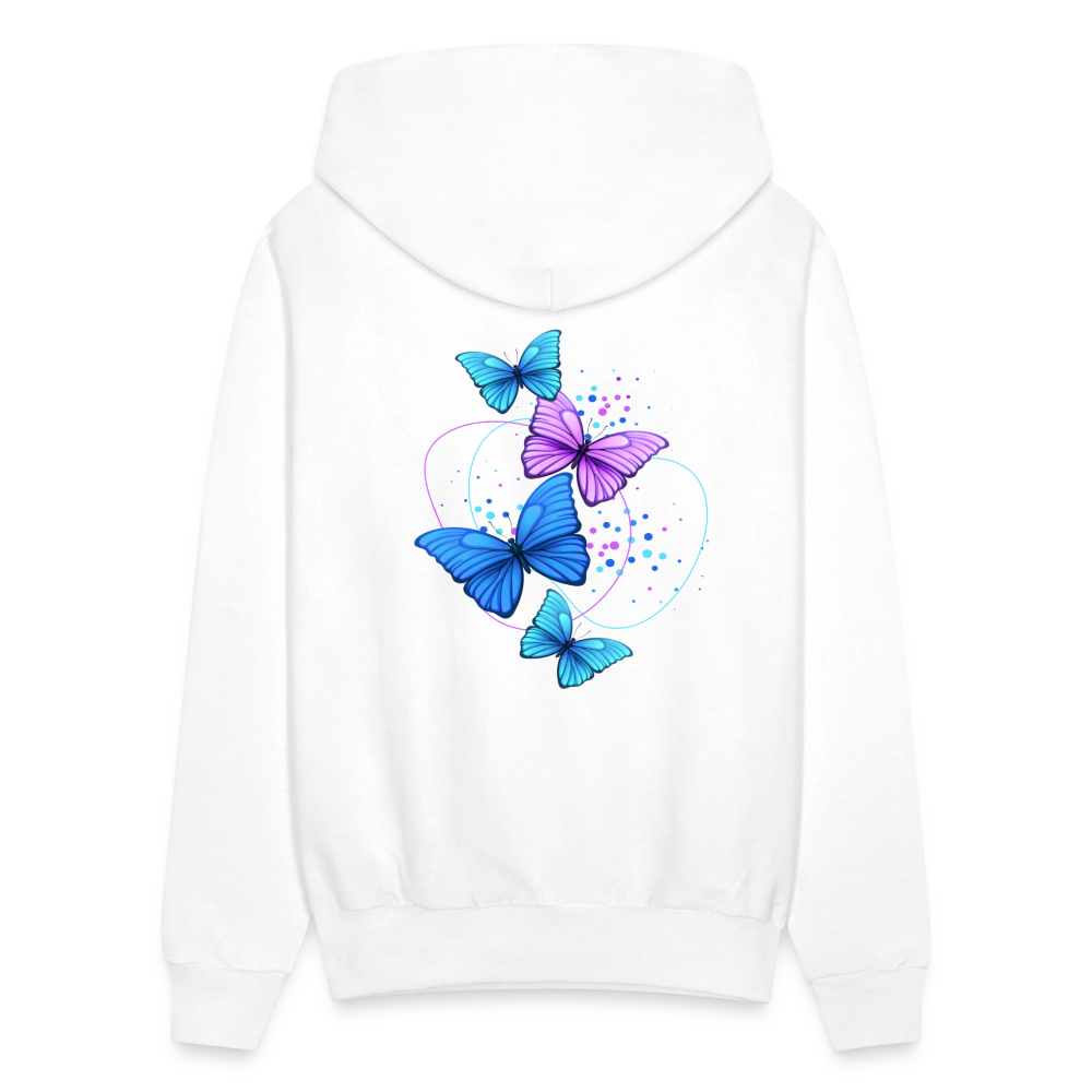 Men's Faith, Hope, and Love Hoodie - white