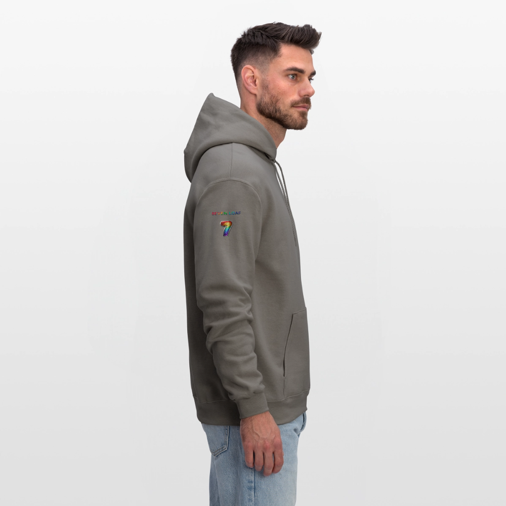 Seven Loaf Clothing Unisex Powerblend Hoodie - asphalt gray