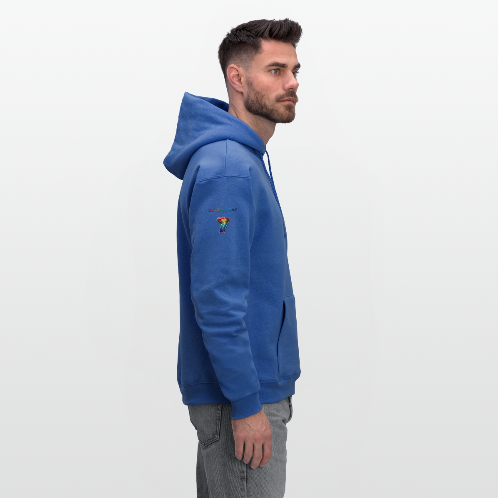 Seven Loaf Clothing Unisex Powerblend Hoodie - royal blue