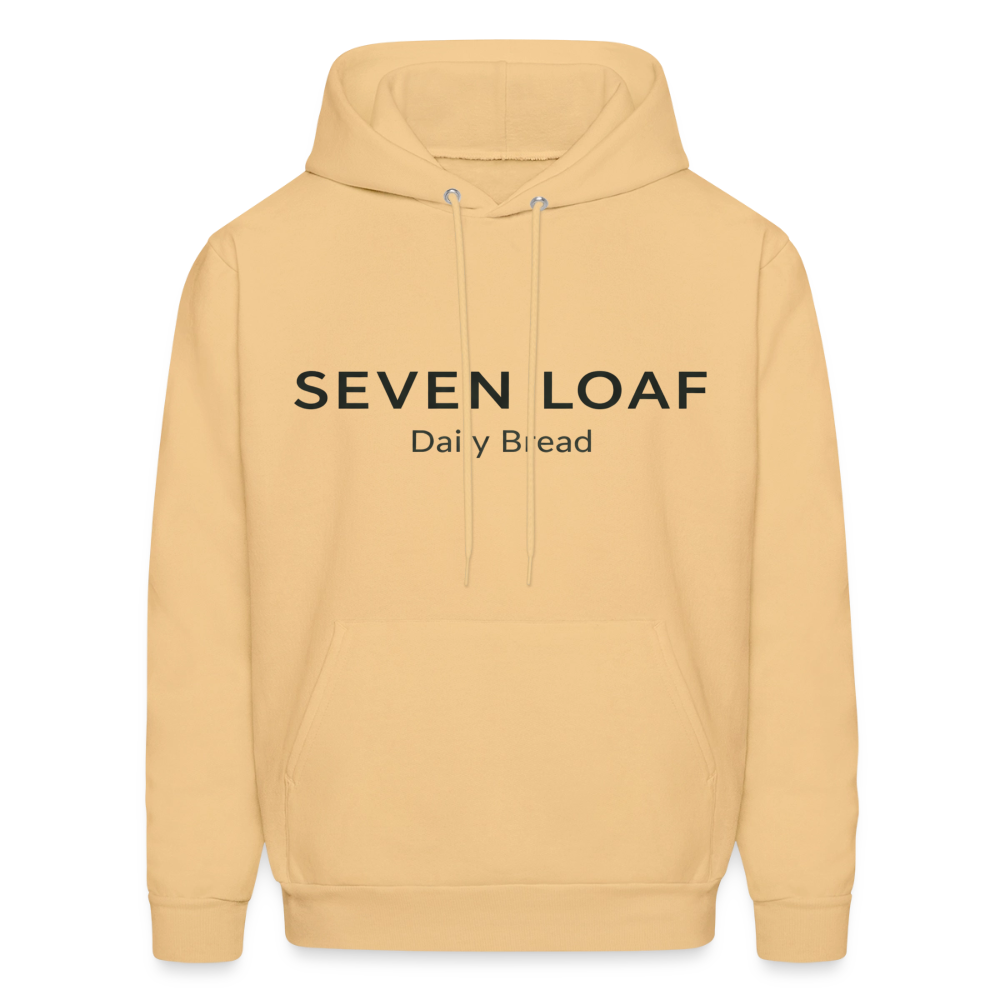 Seven Loaf Clothing Unisex Powerblend Hoodie - light gold 