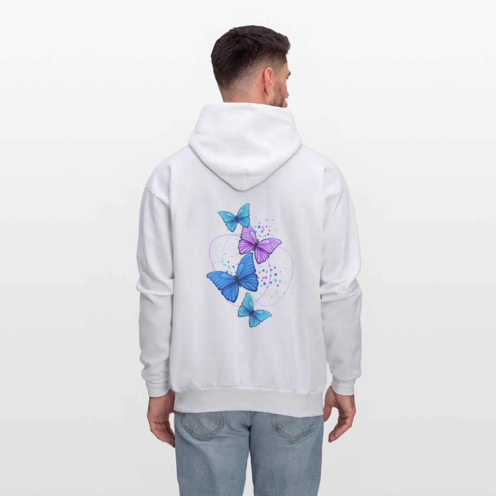 Men's Faith, Hope, and Love Hoodie - white