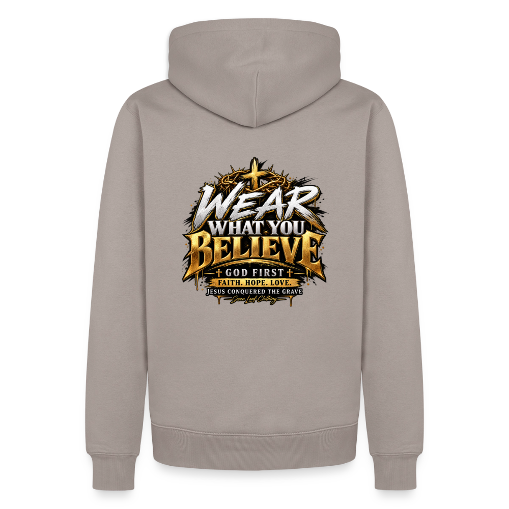 Men’s Premium Hoodie - taupe