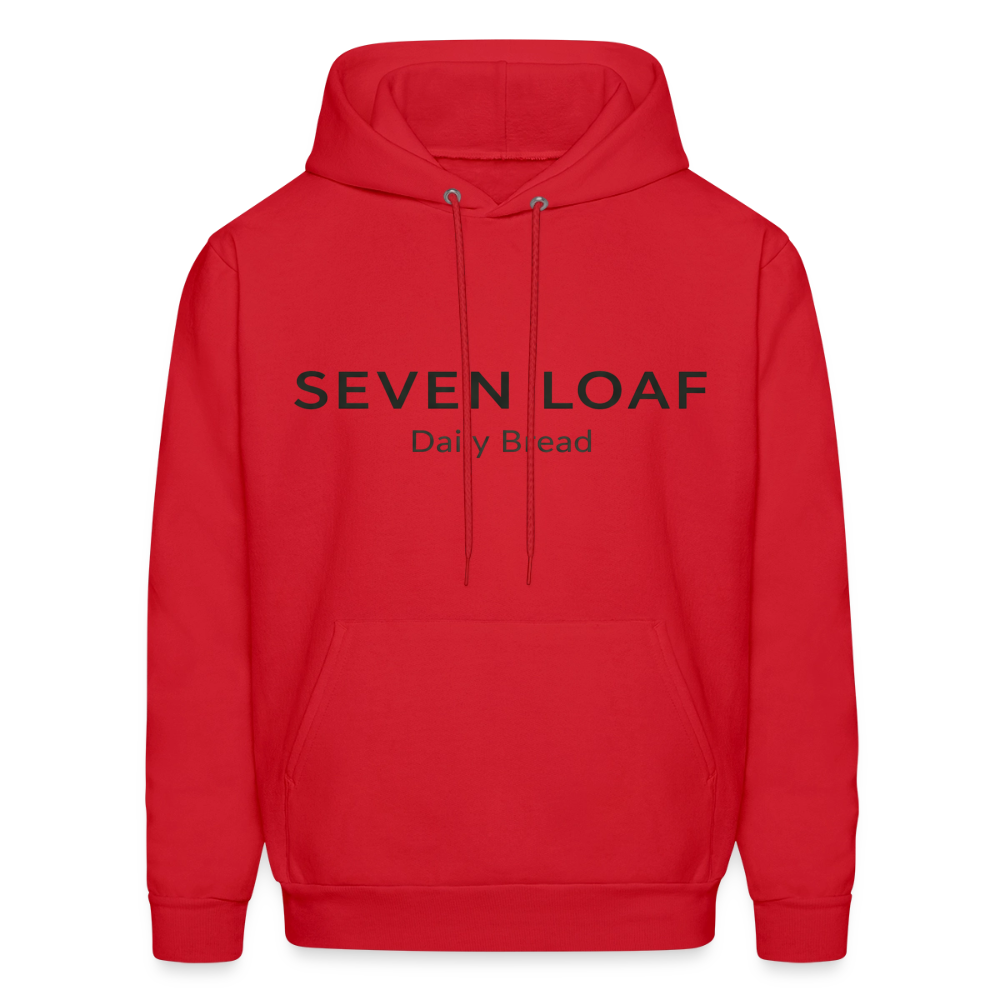 Seven Loaf Clothing Unisex Powerblend Hoodie - red