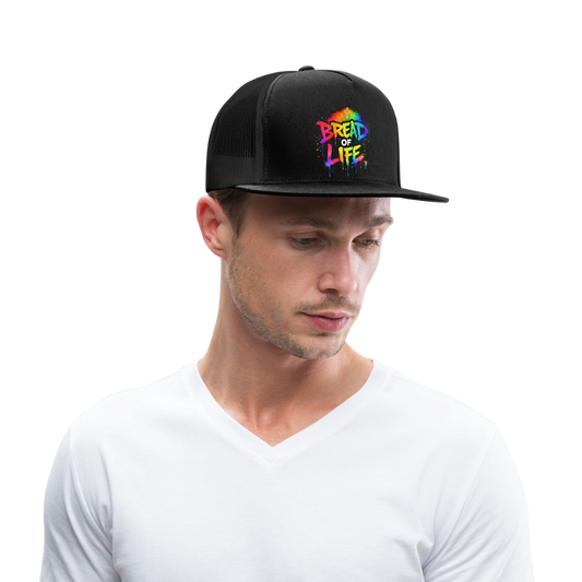 Bread Of Life Trucker Cap - black/black