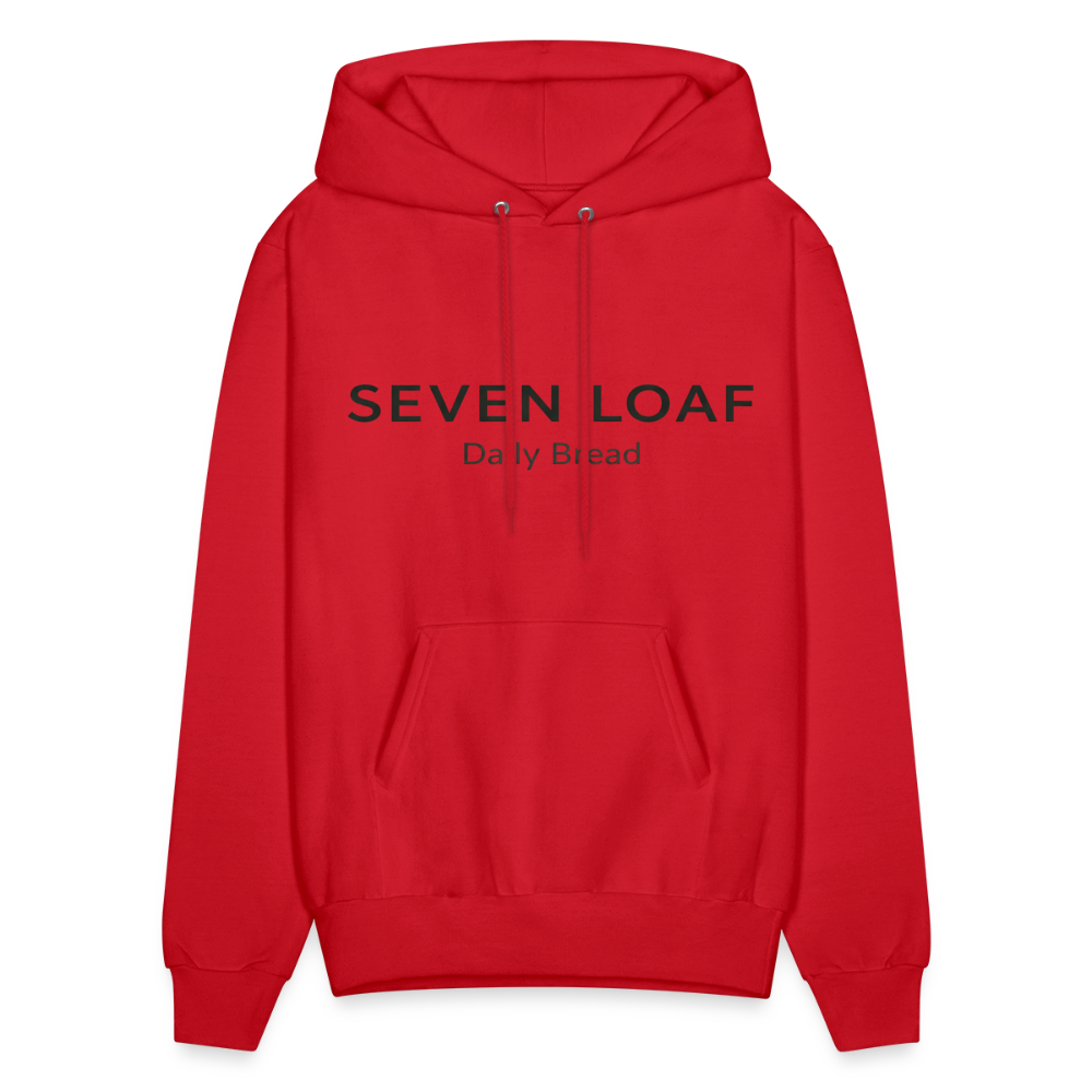 Seven Loaf Clothing Unisex Powerblend Hoodie - red