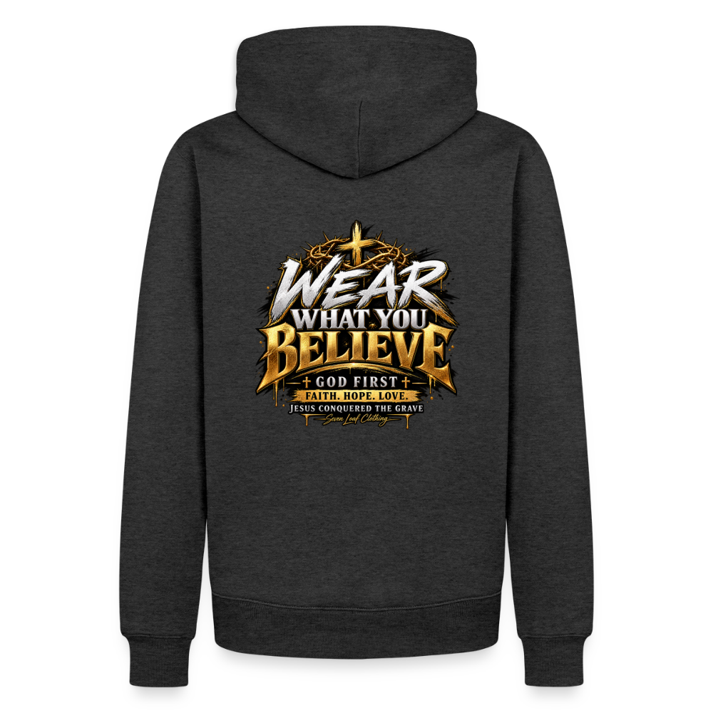 Men’s Premium Hoodie - heather anthracite