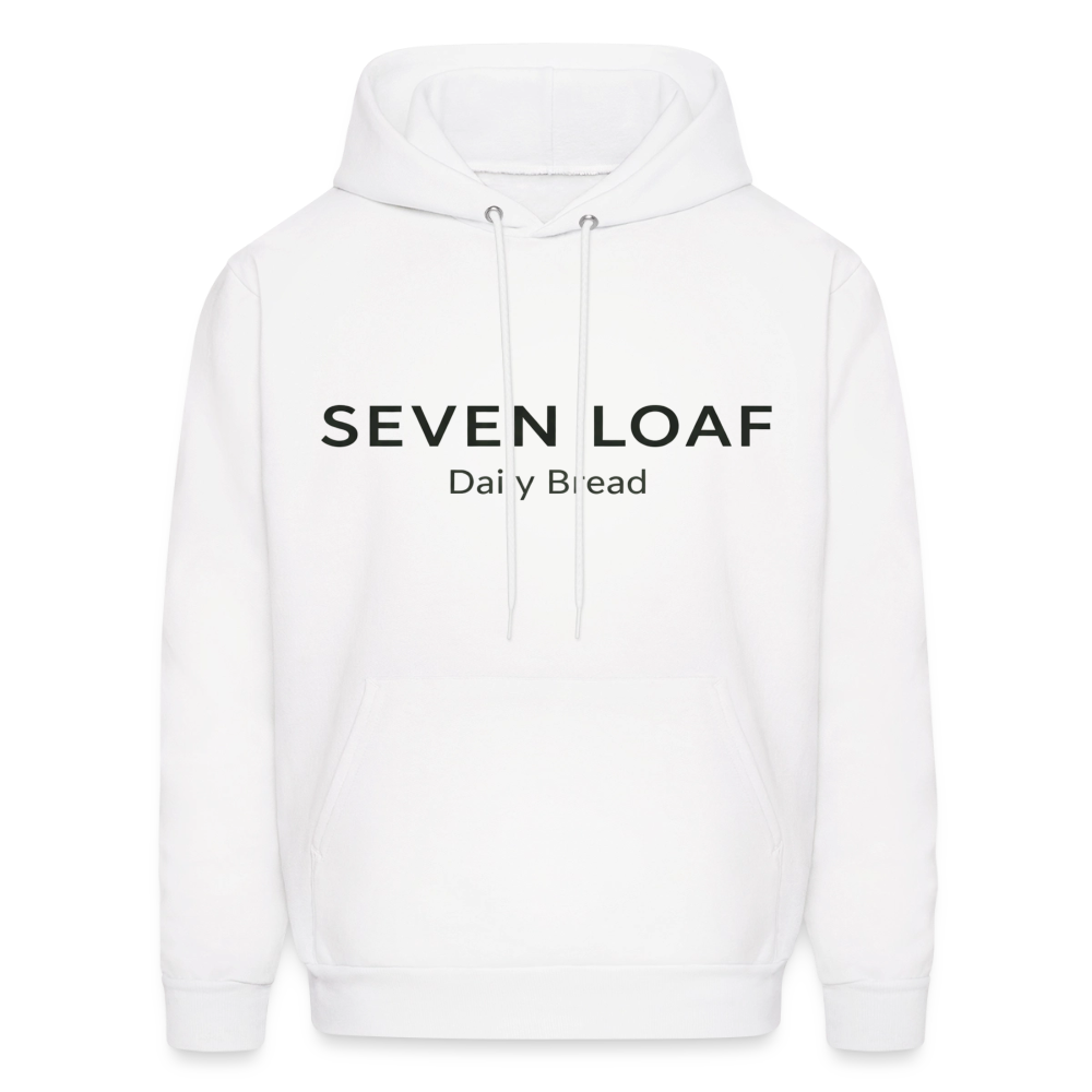 Seven Loaf Clothing Unisex Powerblend Hoodie - white