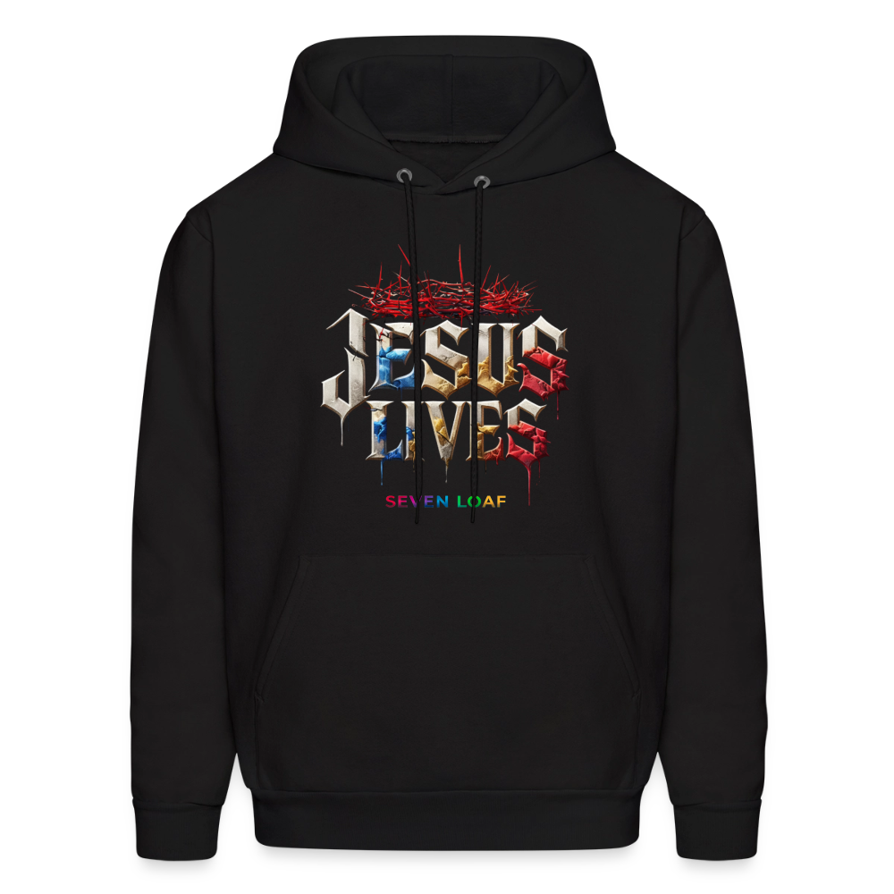 JESUS “He Conquered the Grave” Hoodie - black