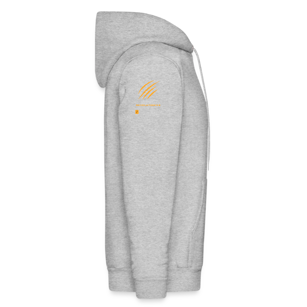 Mens "Tribe of Judah" Hoodie 2 - heather gray