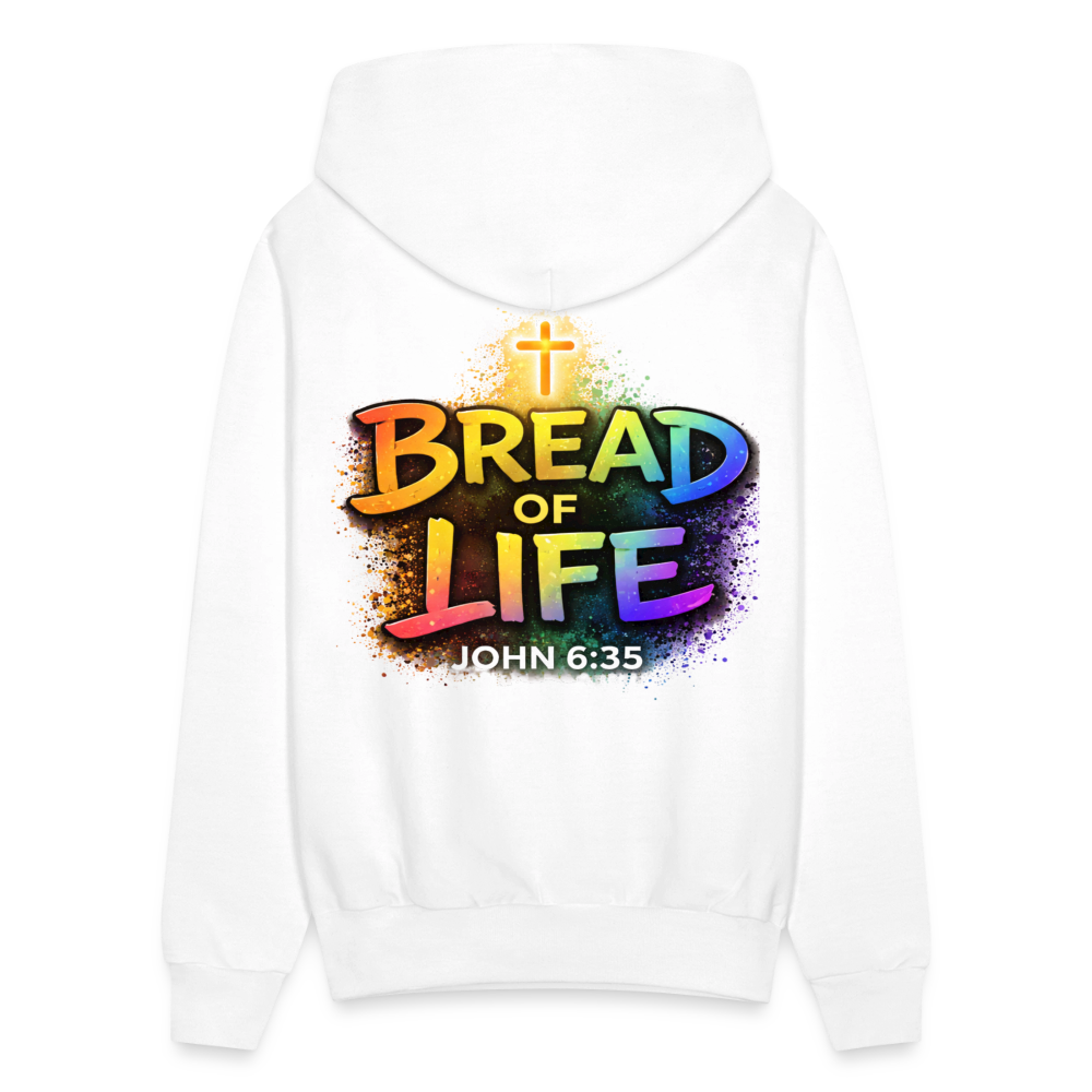 Bread of Life Hoodie - white