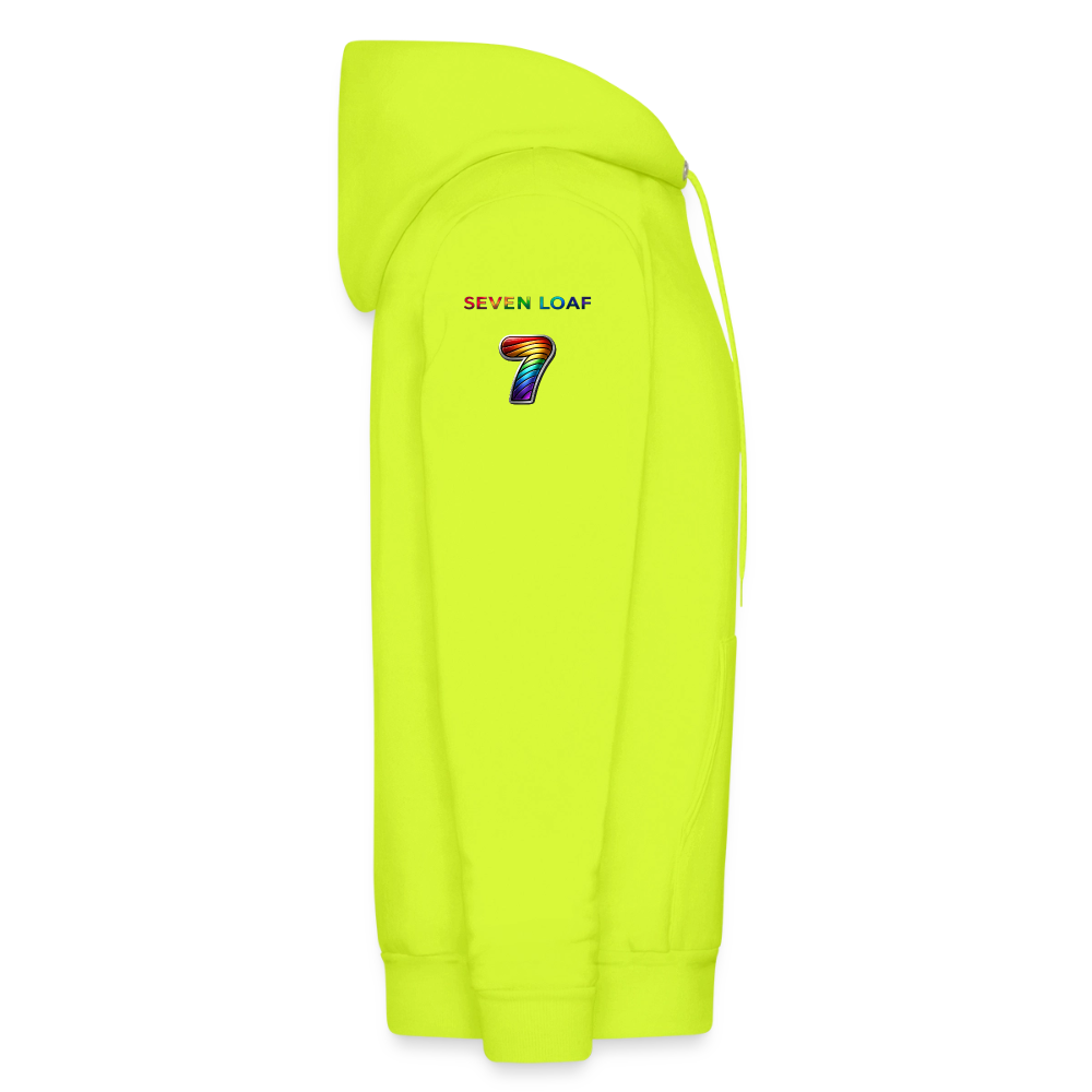 Seven Loaf Clothing Unisex Powerblend Hoodie - safety green