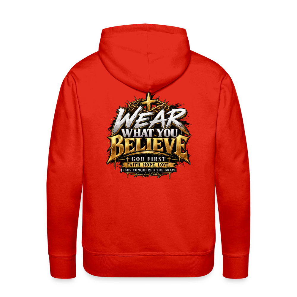 Men’s Premium Hoodie - red