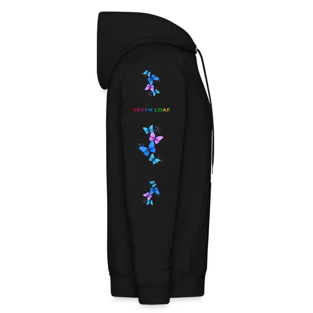 Men's Faith, Hope, and Love Hoodie - black