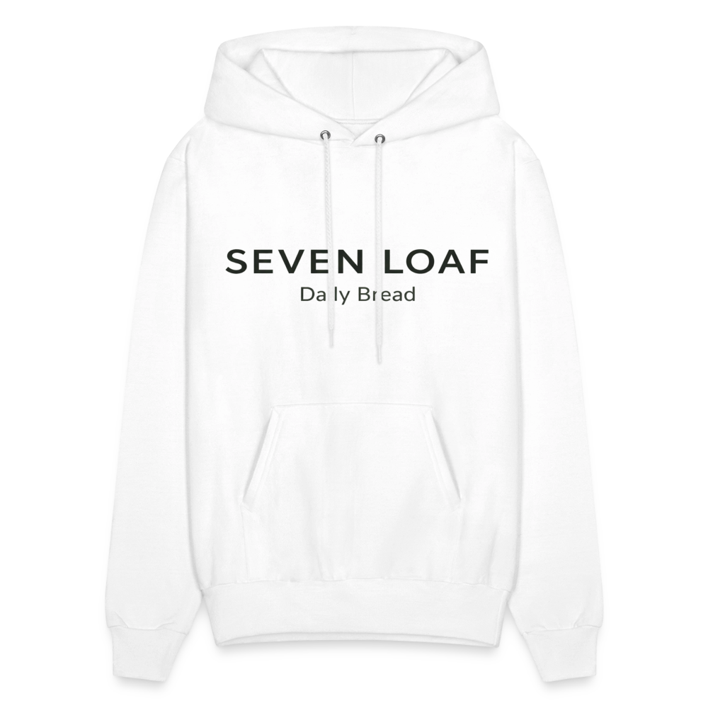 Seven Loaf Clothing Unisex Powerblend Hoodie - white