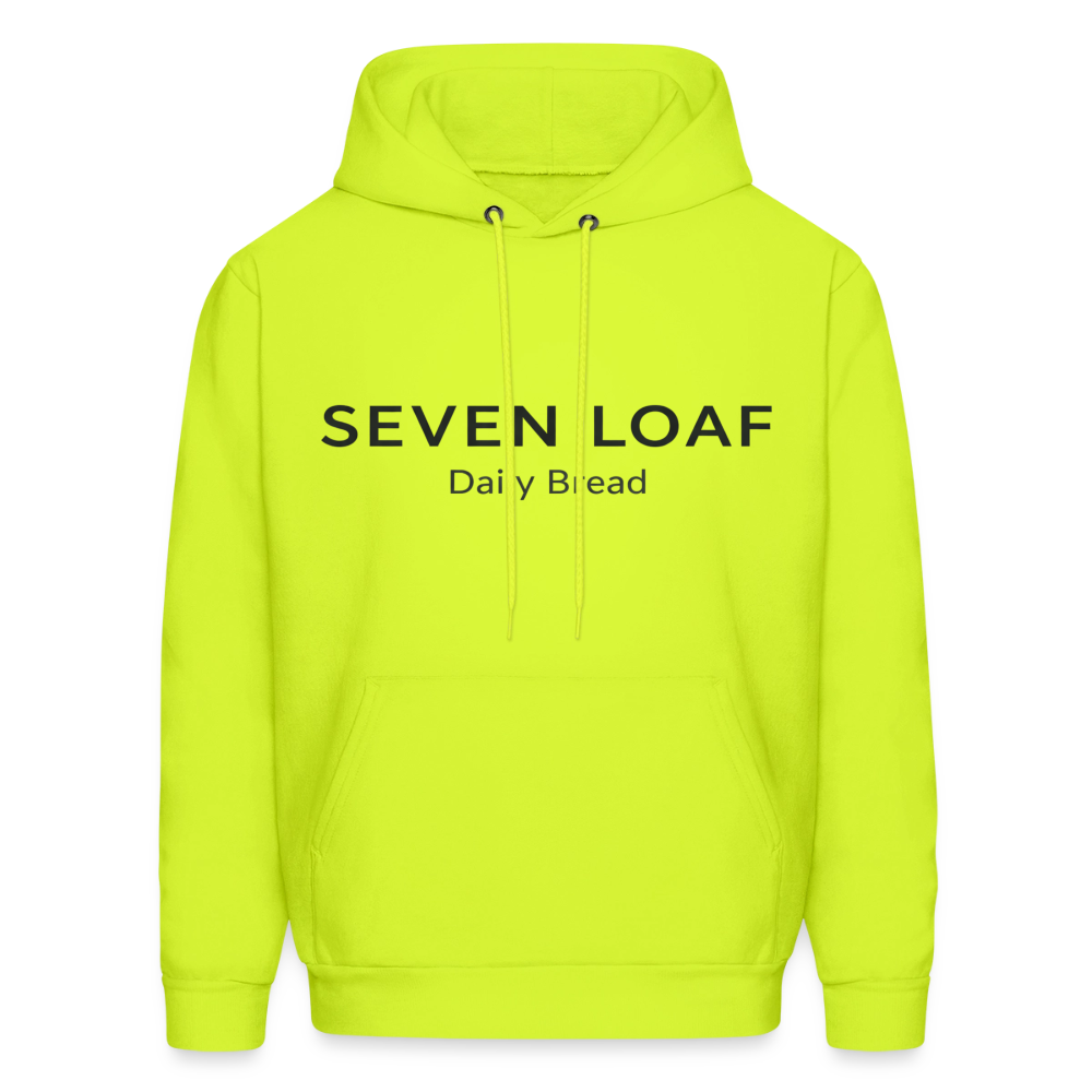 Seven Loaf Clothing Unisex Powerblend Hoodie - safety green