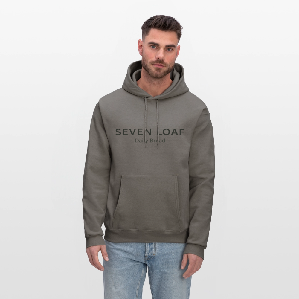 Seven Loaf Clothing Unisex Powerblend Hoodie - asphalt gray