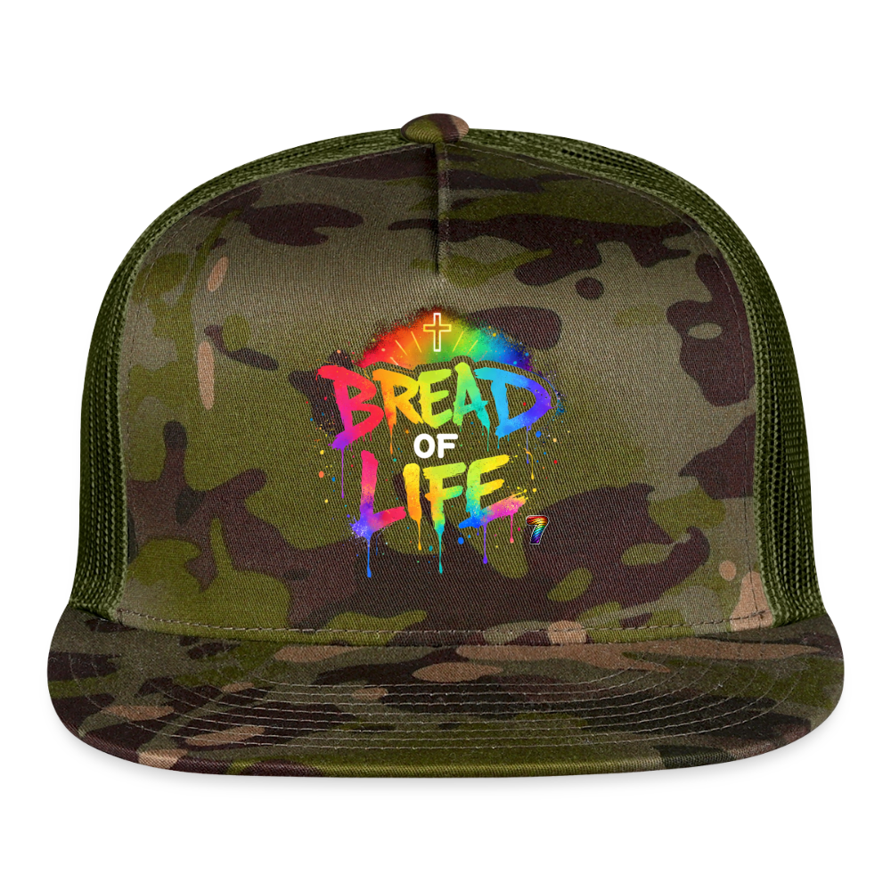 Bread Of Life Trucker Cap - MultiCam\green