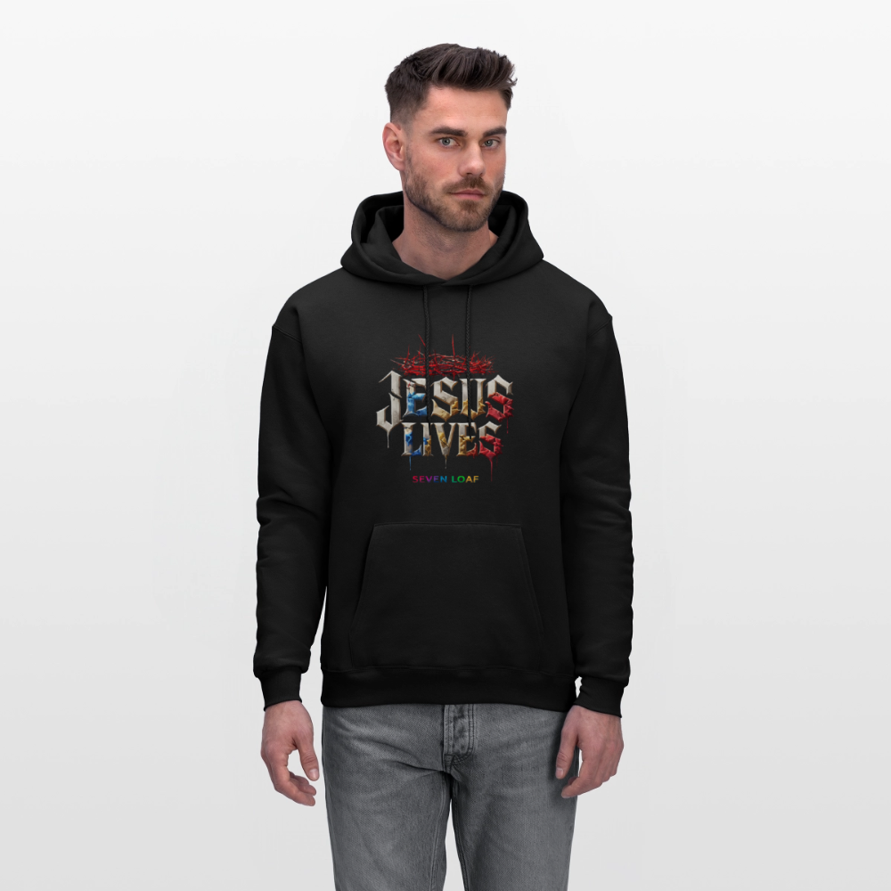 JESUS “He Conquered the Grave” Hoodie - black
