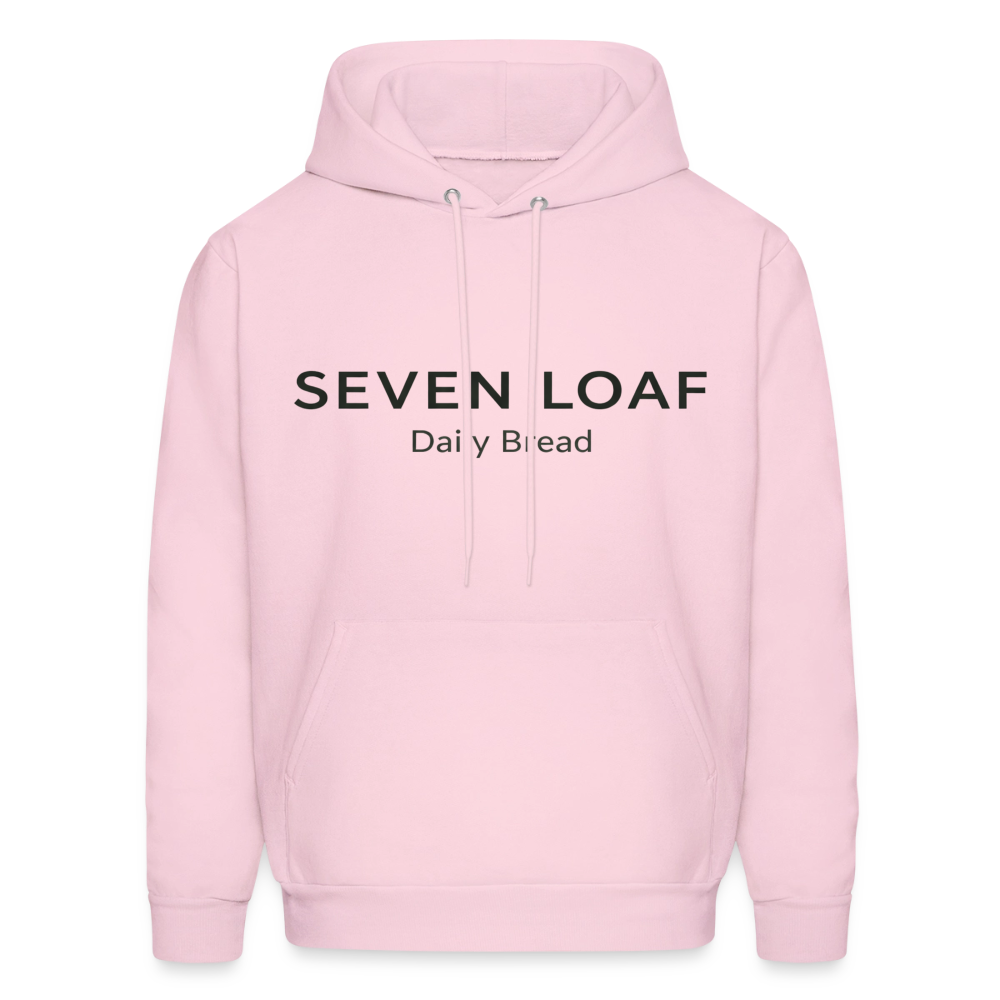 Seven Loaf Clothing Unisex Powerblend Hoodie - pale pink