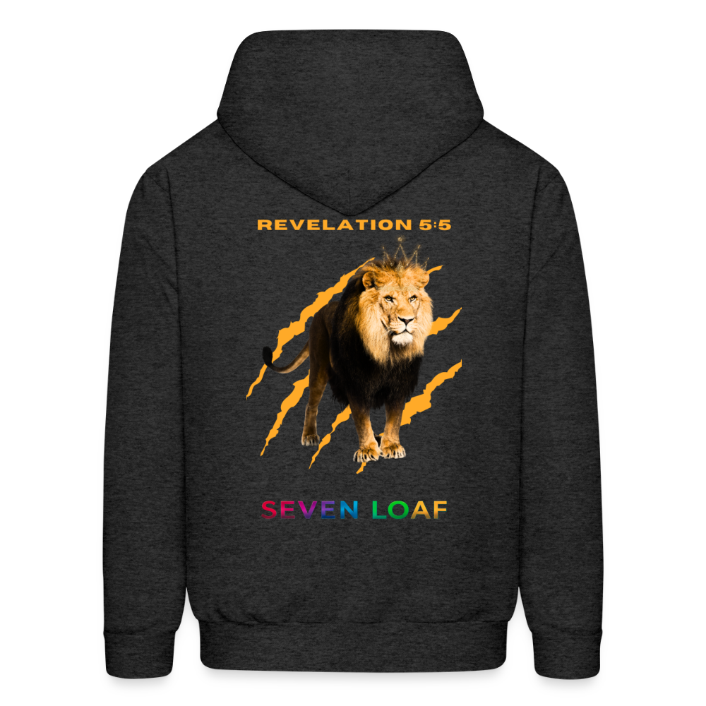 Mens "Tribe of Judah" Hoodie 2 - charcoal grey