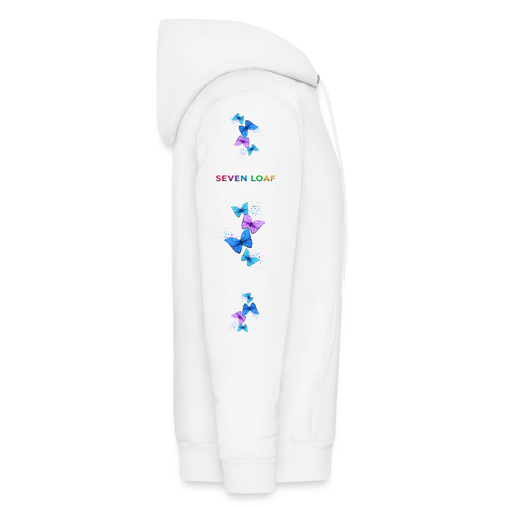 Men's Faith, Hope, and Love Hoodie - white