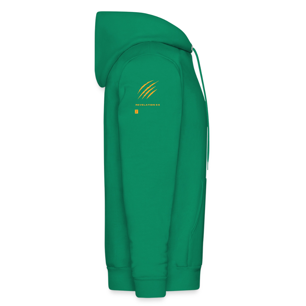 Mens "Tribe of Judah" Hoodie 2 - kelly green