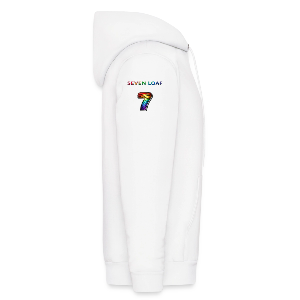Seven Loaf Clothing Unisex Powerblend Hoodie - white