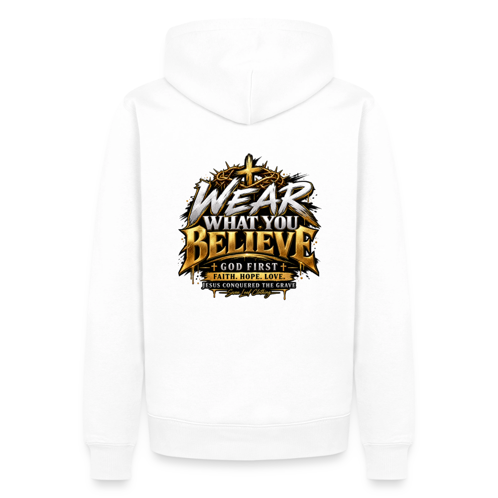 Men’s Premium Hoodie - white