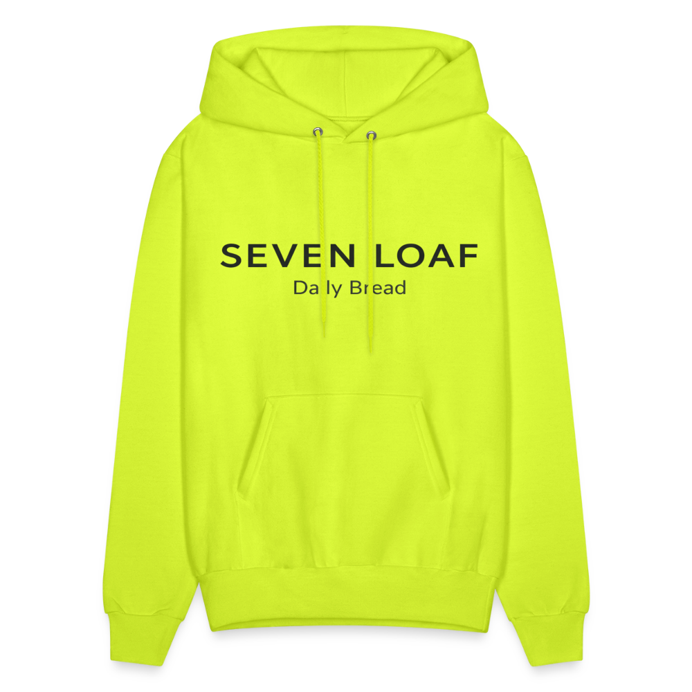Seven Loaf Clothing Unisex Powerblend Hoodie - safety green