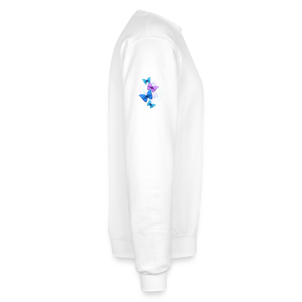 Champion Unisex Powerblend Sweatshirt - white
