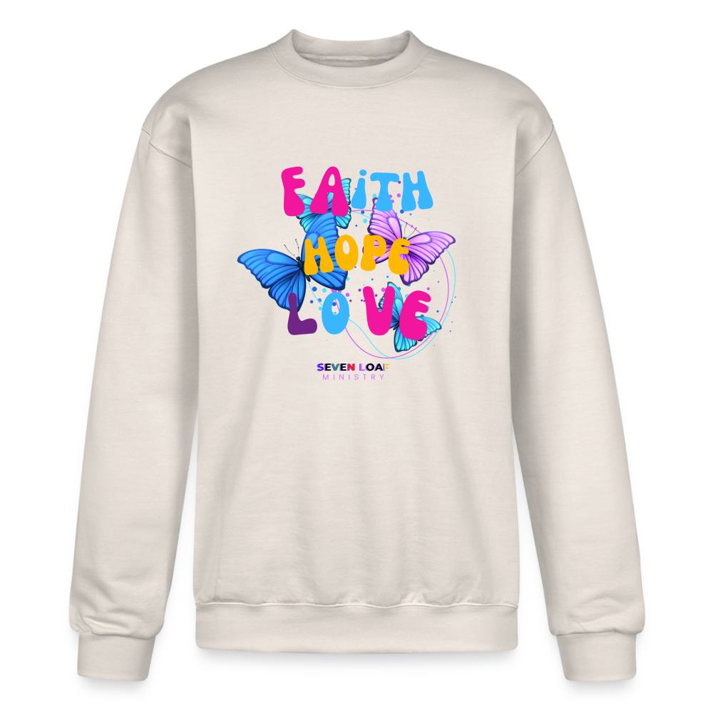 Champion Unisex Powerblend Sweatshirt - Sand