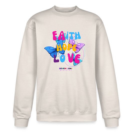 Champion Unisex Powerblend Sweatshirt - Sand