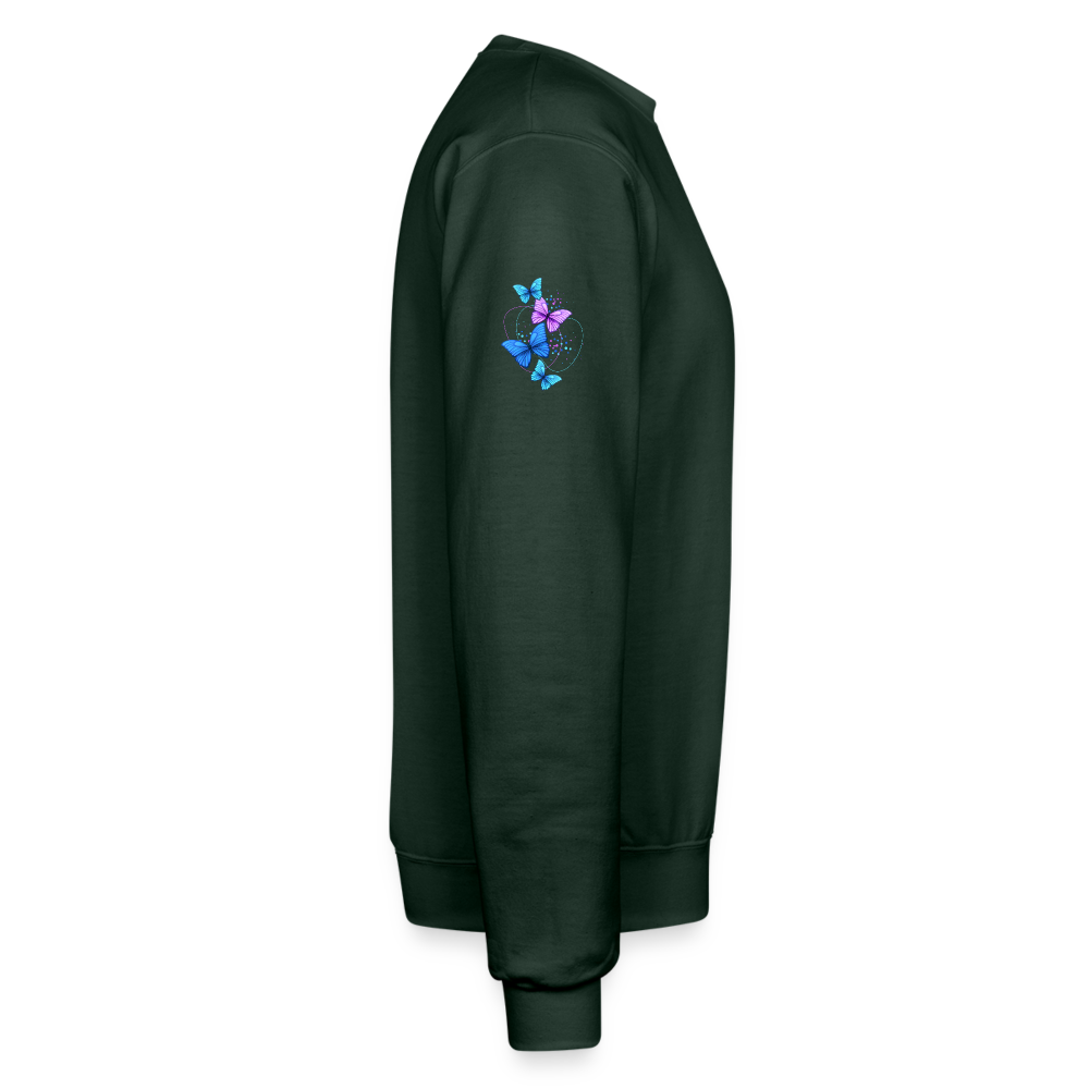 Champion Unisex Powerblend Sweatshirt - Dark Green