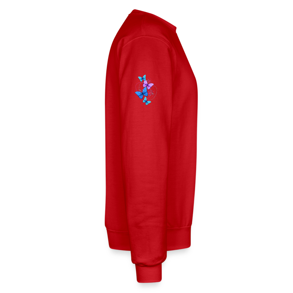 Champion Unisex Powerblend Sweatshirt - Scarlet