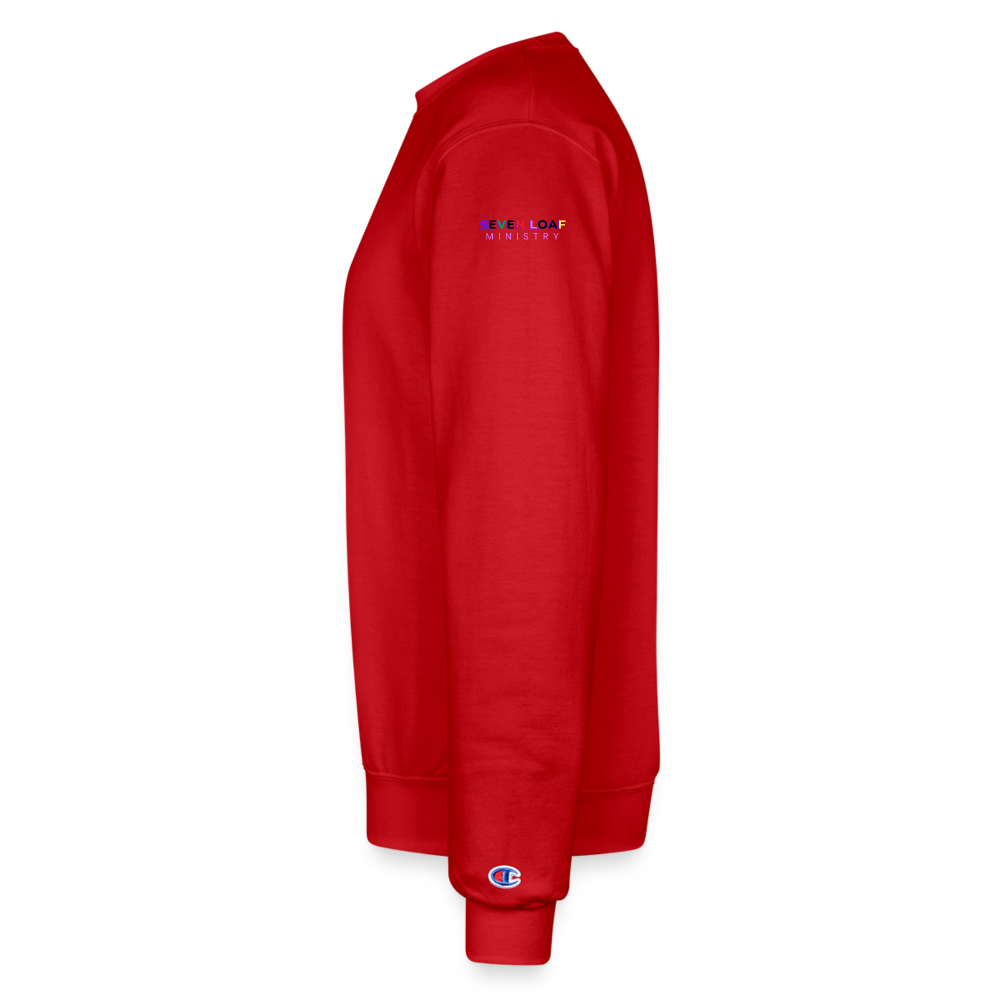 Champion Unisex Powerblend Sweatshirt - Scarlet