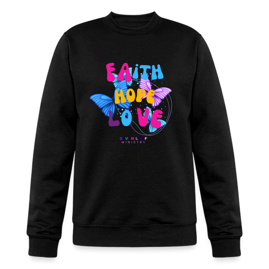 Champion Unisex Powerblend Sweatshirt - black