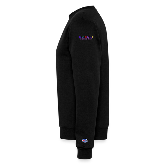Champion Unisex Powerblend Sweatshirt - black