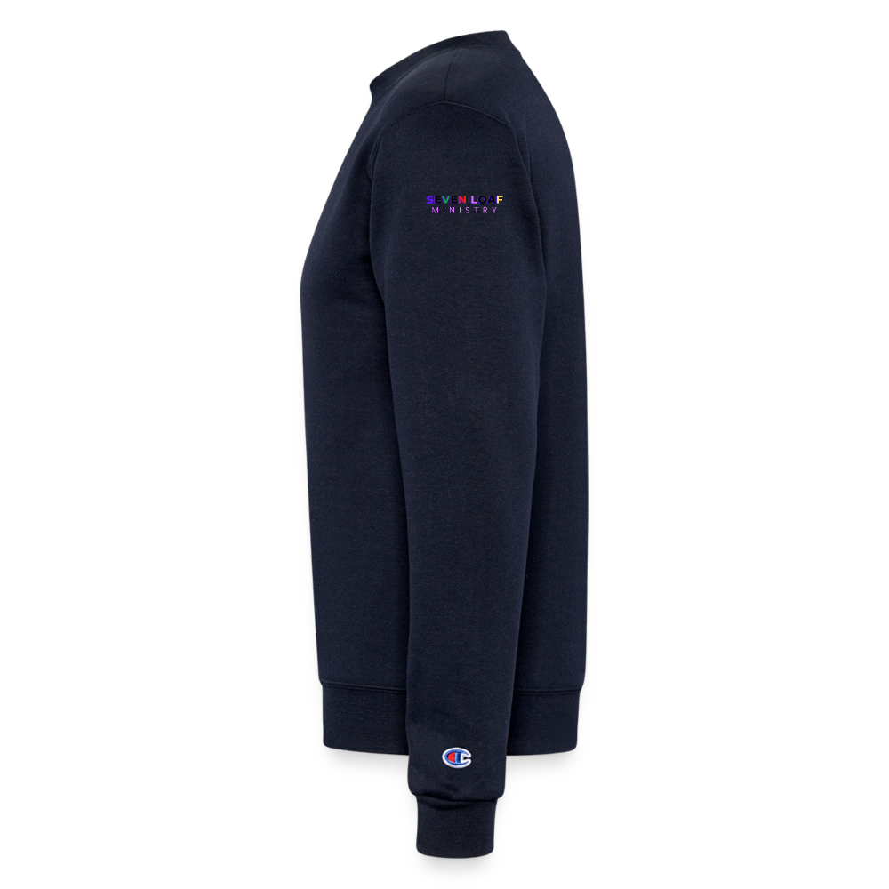 Champion Unisex Powerblend Sweatshirt - navy
